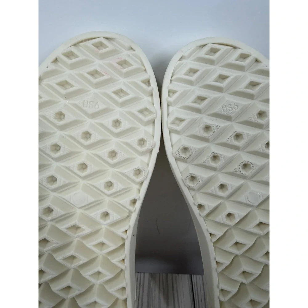Vans Mens Slip On Mule TRK Marshmallow White Rubber Water Slip On Shoes Sise 6